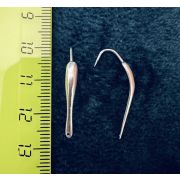 Блесна зимняя на навагу и зубаря «кобра» серебро 28-30мм