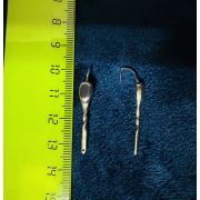 Блесна «Кобра »Комбинированая Латунь/Мельхиор 35-37mm